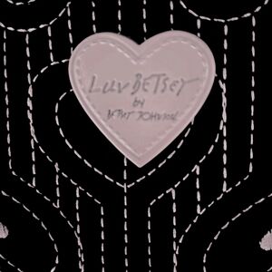 Luv Betsey Black Quilted Bag